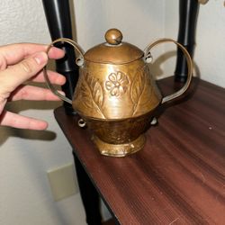 Copper Bowl with Lid