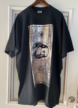 Pro Club Heavy Weight XXL Tall Black Benjamin Franklin Graphic T Shirt USA Fabric