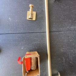 Pottery Barn Towel Rack/ Towel Hooks