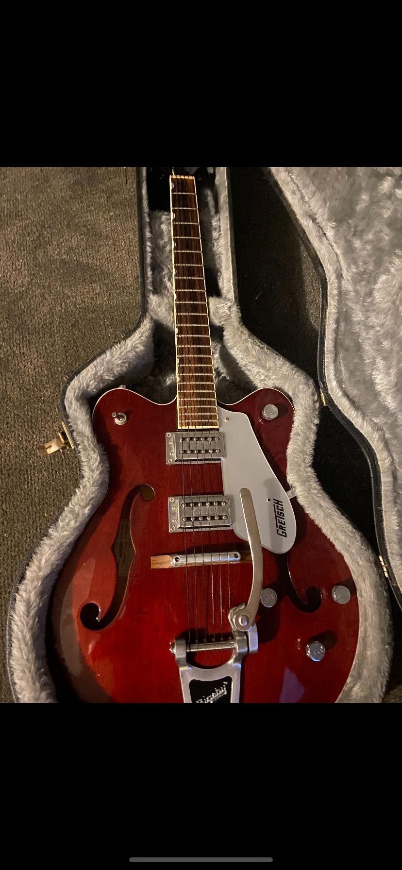 Guitar. Small Amp, Cords Tuner Incl.