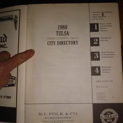 1980 Tulsa, Ok. Directory