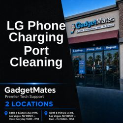 LG Phone Charging Port Cleaning