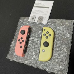 Nintendo Switch Joy Cons Controllers For Nintendo Switch Pink/Yellow