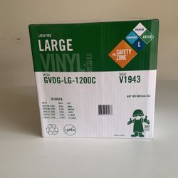 Latex Free Large Vinyl Gloves