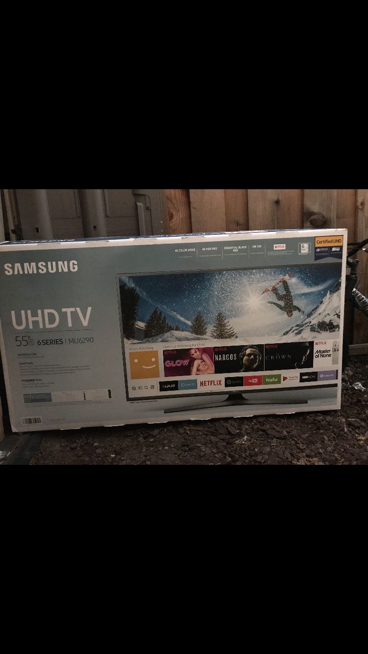 55 in flatscreen TV Samsung