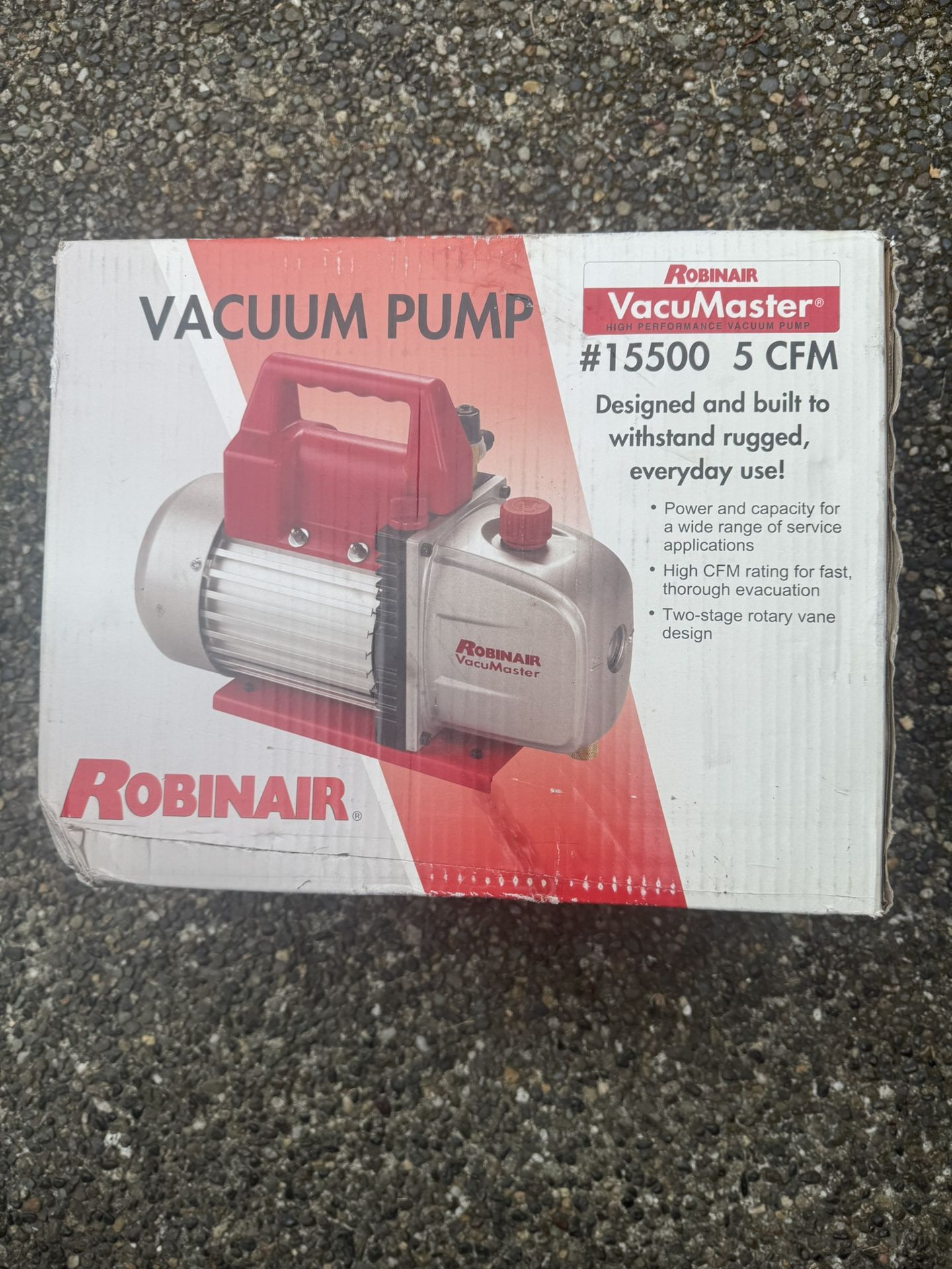 Robins vacuum pump