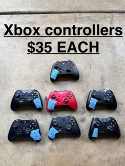 Xbox One controllers $35 EACH (FIRM) all tested  and cleaned