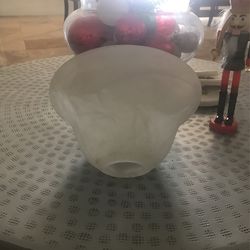 Lamp Shades (9) $2 Each- 1.5” Neck Opaque White