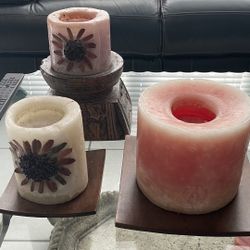 Set Of Candle Holder Candle Not Included 