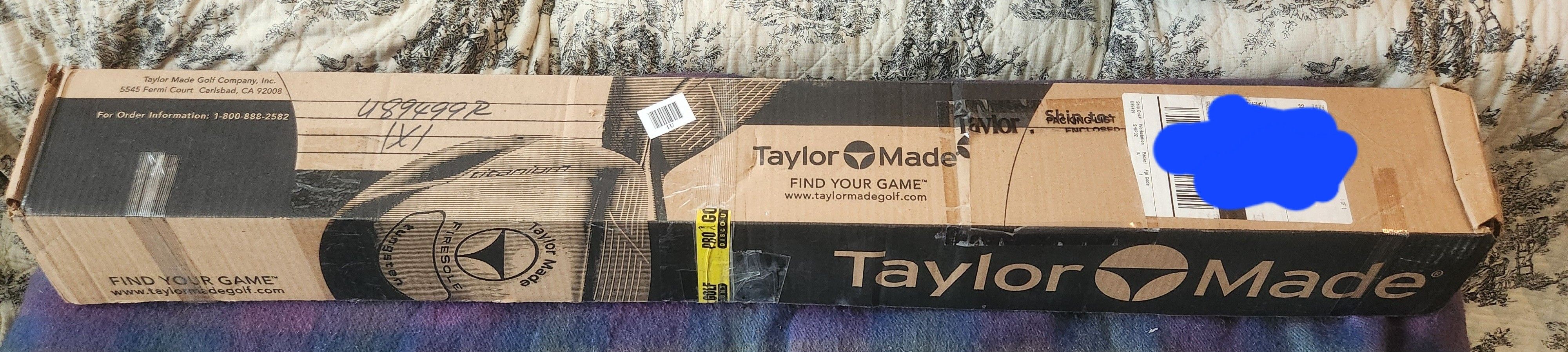Taylor Made Firesole Irons W/Burner Woods