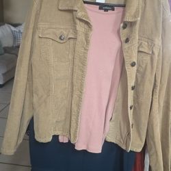 Large Set Tank Top/ Jacket $15 Both