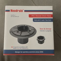 Neodrain PCV Shower Drain Base - Floor Drain