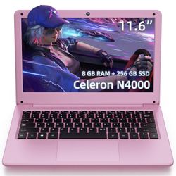Windows Laptop,Pink mini Laptop