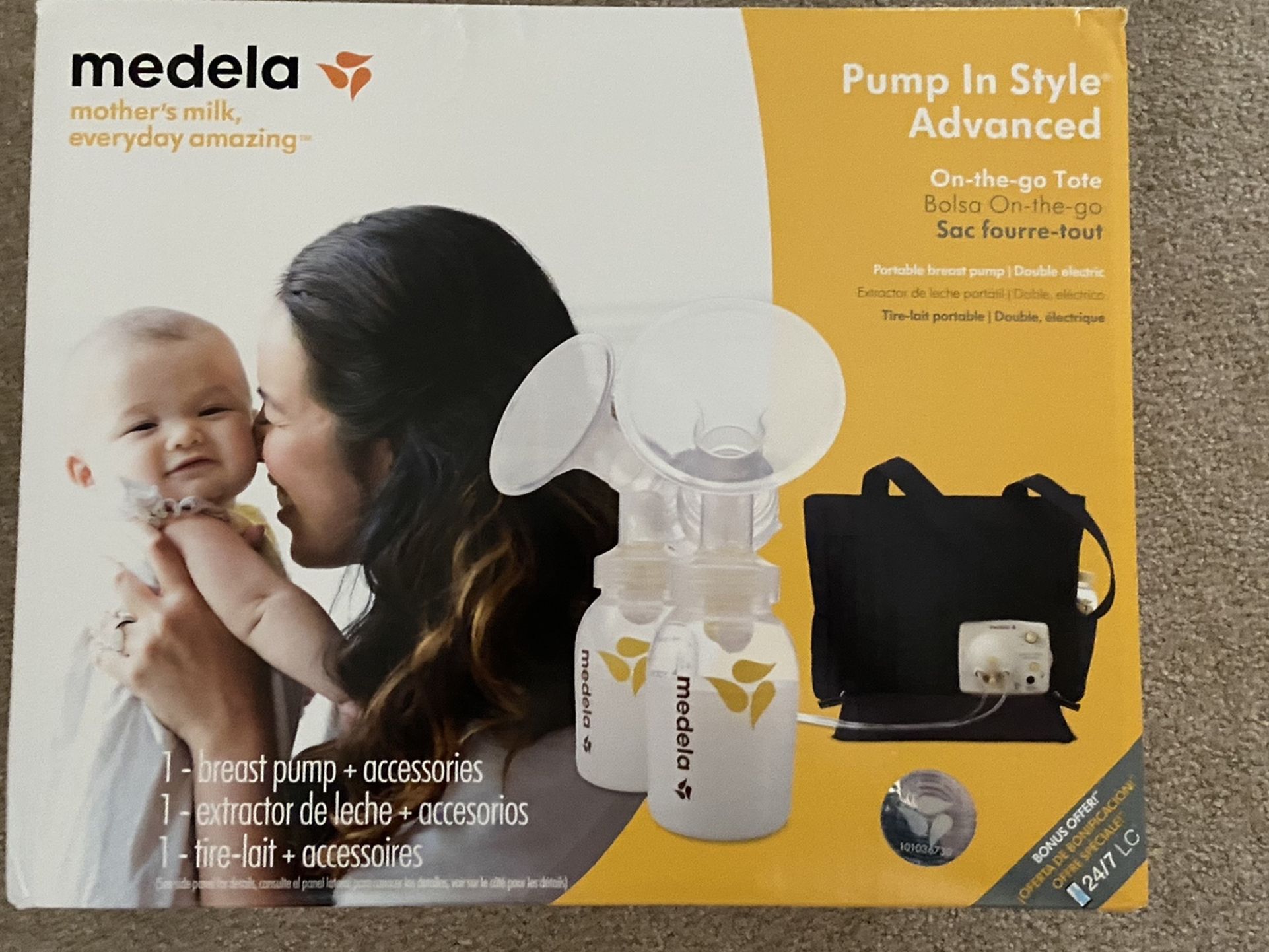 Breats Pump Medela In Style Advanced (on-the-go Tote)