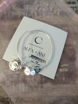 Brand new Alex and Ani silver bracelet