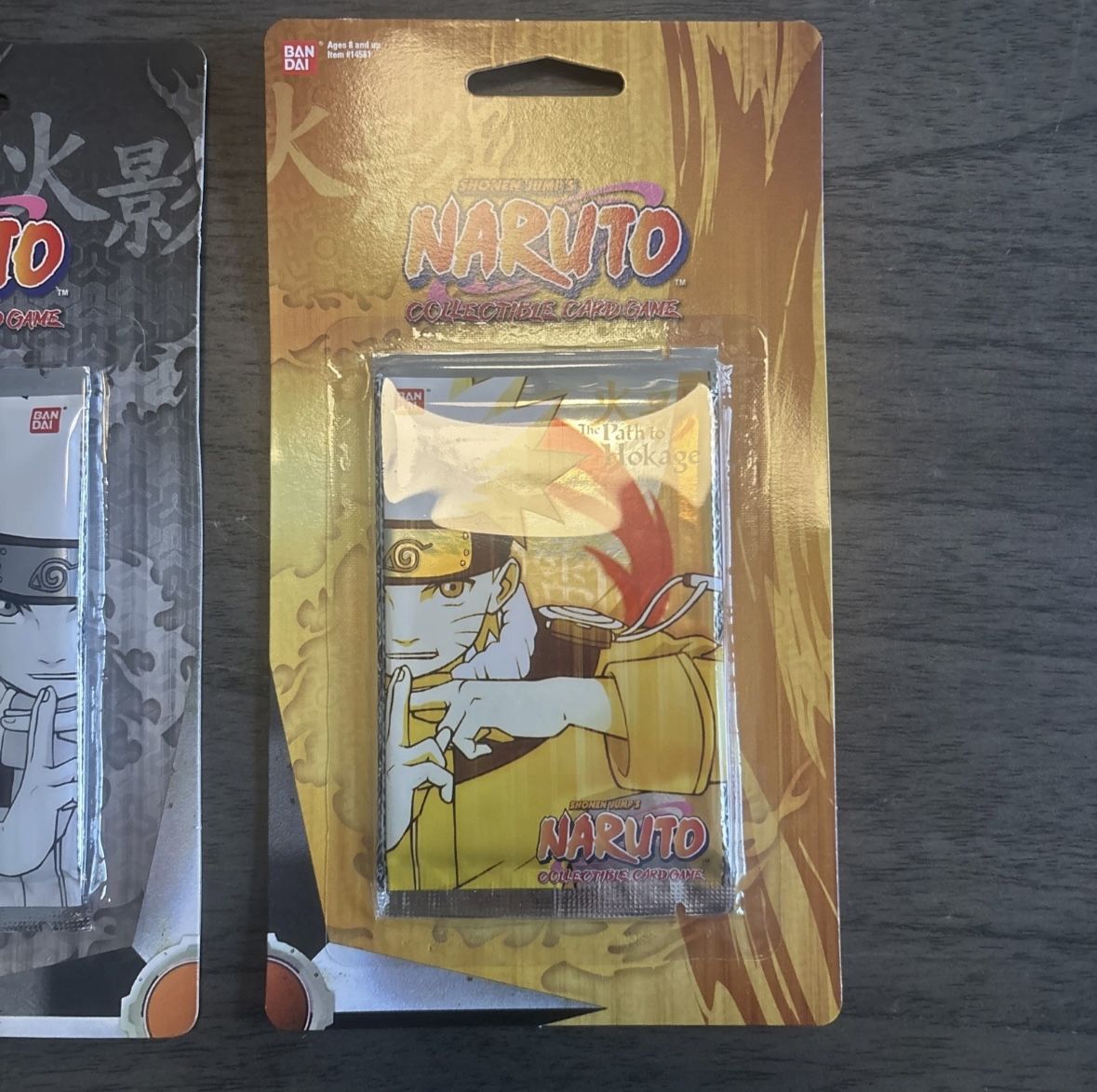 2006 Naruto Path to Hokage Blister Pack 2x CCG Card Game Silver Gold Art Sealed 2006 Naruto Path to Hokage Blister Pack 2x CCG Card Game Silver Gold Art Sealed