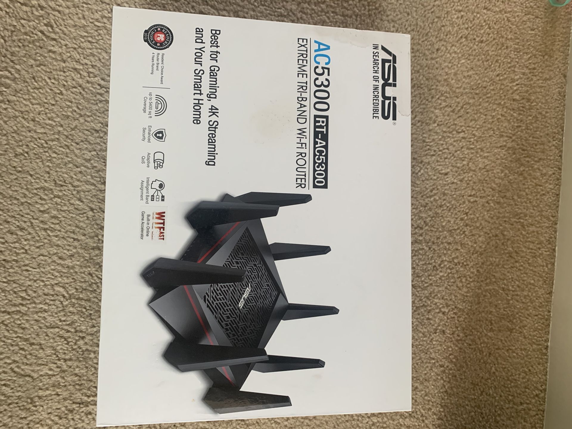 ASUS AC-5300 Router with Repeater