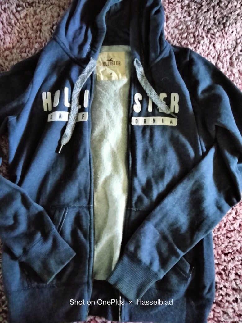 Hollister Zip Up Sweater