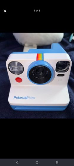 Blue PolaroidNow Camera