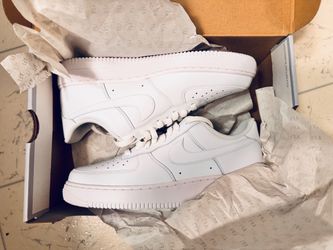 AIR FORCE 1'07 WHITE/WHITE - NIKE SHOES