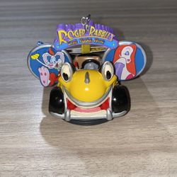 New Disney Parks Ornament Roger Rabbit Toon Town Spins Jessica Taxi 2023 DL.  