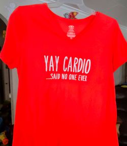 Athletic Works "Yay Cardio" Graphic T-Shirt