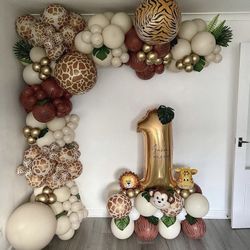 Party Balloons Ser Up And Bouquets 