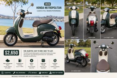 2020 Honda Metropolitan