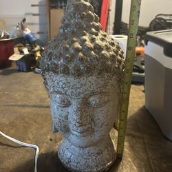 Vintage Buddha Stone Head