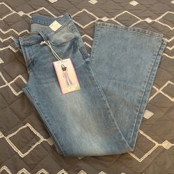 Flare Low Rise Jeans