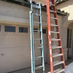 2  Ladders 16 ft Each