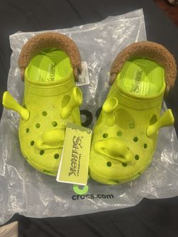 Shrek Crocs Sz 10M