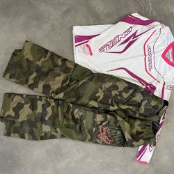 Motocross Fox Riding Pants and O’neal Shirt