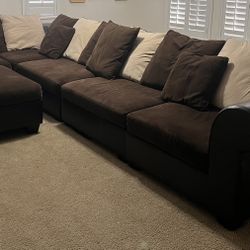 Couch Sectional And Ottoman 