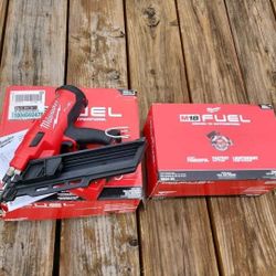 Milwaukee M18 'Fuel' 30° Framing Nailer, 7 1/4" Circular Saw (Tools only)