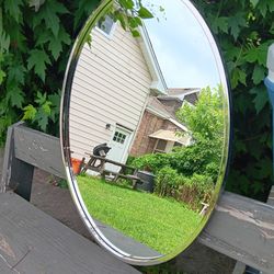 Oval Bathroom Mirror