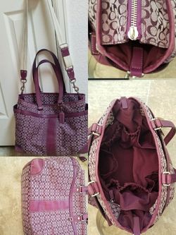 Authentic Coach Diaper Bag