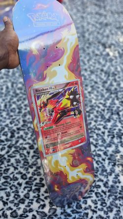 Pokémon TCG Blaziken FB Lv.X Skateboard Deck