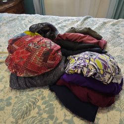 Plus Size Abayas – 11 Piece Bundle (2XL–3XL, 58–60” Length)