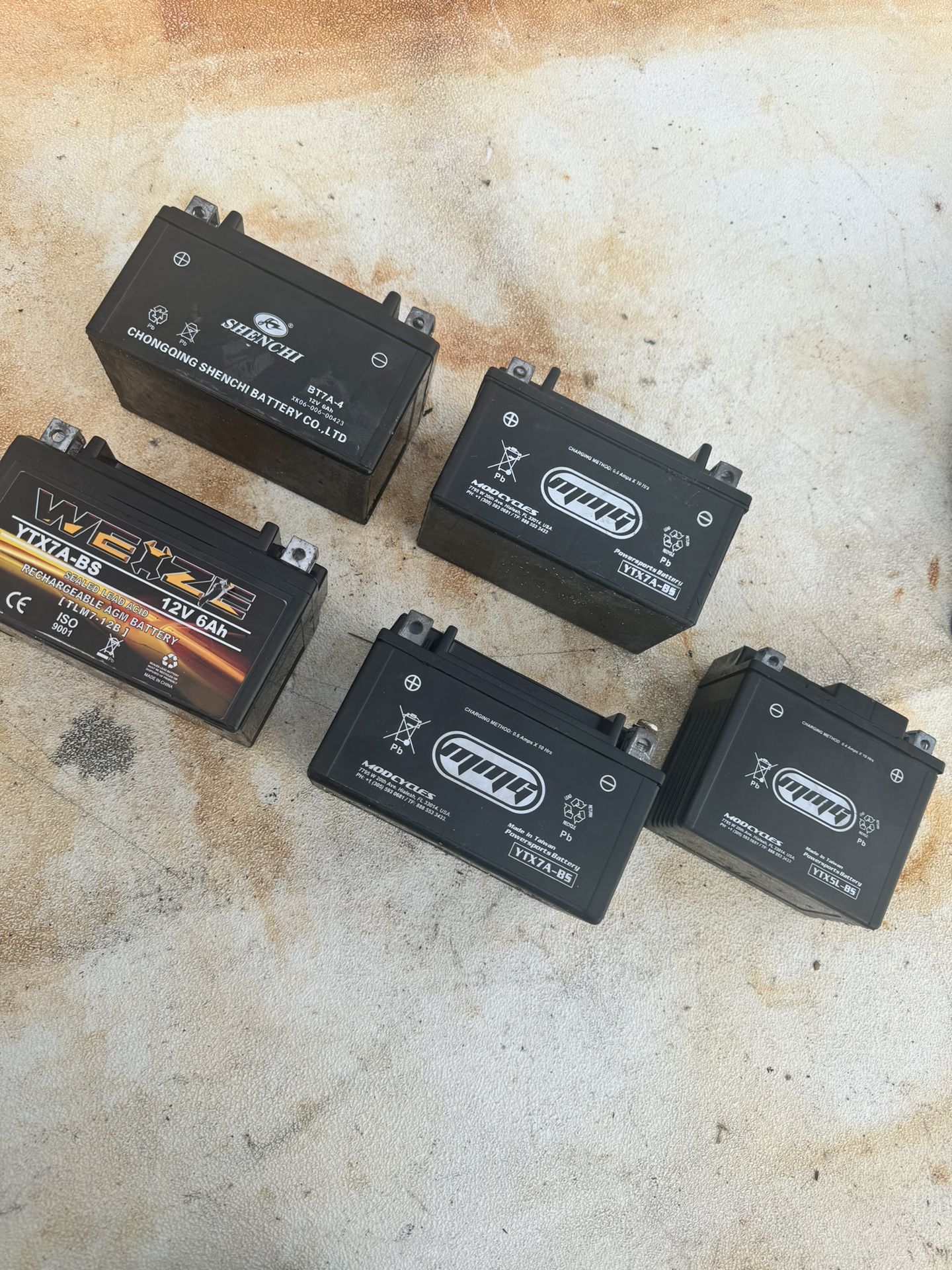 SCOOTER BATTERIES