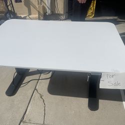 White Stand Up Desk 