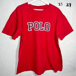 90s vintage polo Ralph Lauren spell out logo T-shirt