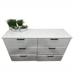 Wayfair White 6-Drawer Dresser – $110