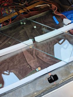 Kitchen cabinets glass shields