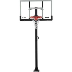 New In Box Lifetime 54" Tempered Glass Adjustable In-Ground Basketball Hoop 90568