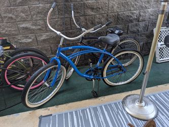 SCHWINN Legacy Blue Beach Cruiser Bicycle
