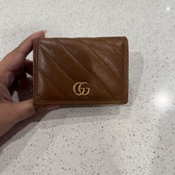 Gucci Marmont Card Case Wallet 