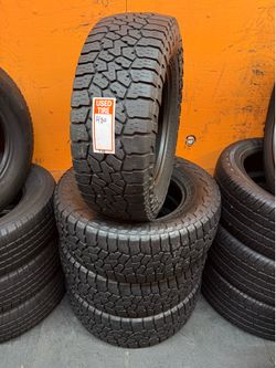 LT 265/70R17 Falken Wildpeak A/T High Tread Full Set of 4 Tires