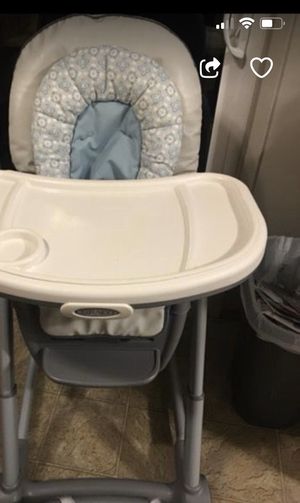 Photo Graco high chair and booster
