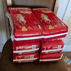 Huggies Little Snugglers (Size 1) Six Packs Of 33